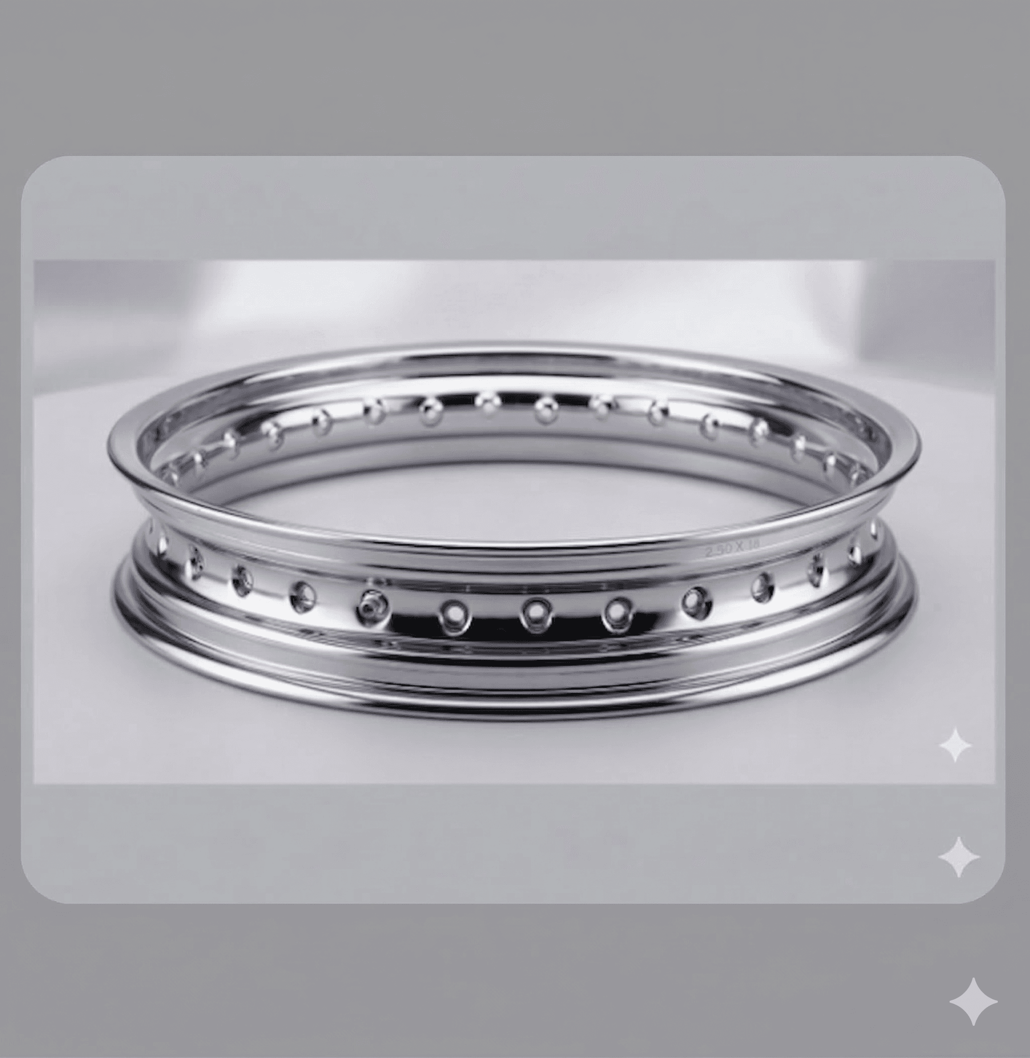 Wheel Rim 2.50 X 18